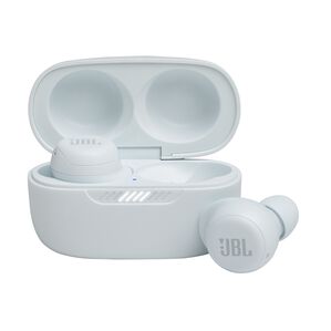 JBL Live Free NC+ TWS - White - True wireless Noise Cancelling earbuds - Hero